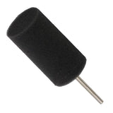 Maxbell Cylinder Sponge Drill Polishing Foam Pads Buffing Wheels for Car Wheel Black