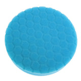 Max 5pcs 3in Car Polishing Pads Buffing Sponge Pads Durable Cleaning Tool Blue