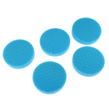 Max 5pcs 3in Car Polishing Pads Buffing Sponge Pads Durable Cleaning Tool Blue