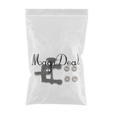 Max Anti Slip Knurl Tool with Adjustable Shank, 2 Wheels,4 Spare Knurling Wheels