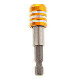 Max Magnetic Screwdriver Bit Holder, Hex Shank Drill Extension Bit 60mm gold