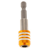 Max Magnetic Screwdriver Bit Holder, Hex Shank Drill Extension Bit 60mm gold