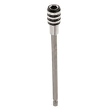 Max Magnetic Screwdriver Bit Holder, Hex Shank Drill Extension Bit 150mm black