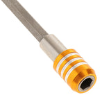 Max Magnetic Screwdriver Bit Holder, Hex Shank Drill Extension Bit 150mm gold
