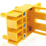 Max Handheld Woodworking Doweling Jig Drill Guide Wood Dowel Drilling Hole Saw