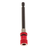 Max Multi Dimension Quick Release Bit Holder Extension Red 100mm
