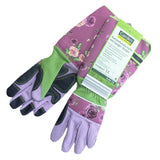 Max Long Gardening Gloves Oxford Clot/Cotton Cut Resistant Gloves Pink
