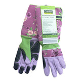 Max Long Gardening Gloves Oxford Clot/Cotton Cut Resistant Gloves Pink