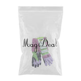 Max Long Gardening Gloves Oxford Clot/Cotton Cut Resistant Gloves Pink