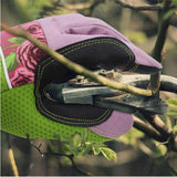Max Long Gardening Gloves Oxford Clot/Cotton Cut Resistant Gloves Pink