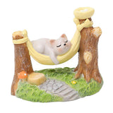 Max Miniature Animals Model Statue Fairy Garden Decor Toy Acting Cute Cat