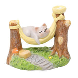 Max Miniature Animals Model Statue Fairy Garden Decor Toy Acting Cute Cat