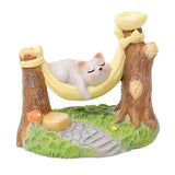 Max Miniature Animals Model Statue Fairy Garden Decor Toy Acting Cute Cat