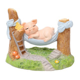 Max Miniature Animals Model Statue Fairy Garden Decor Toy Acting Cute Pig