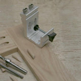 Max Maxb Alloy Self Centering Dowelling Jig Woodworking Positioner Locator and Screws