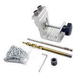 Max Maxb Alloy Self Centering Dowelling Jig Woodworking Positioner Locator and Screws