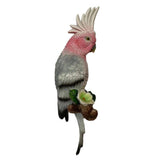Max Simulation Parrot Bird Sculpture, Wall Hanging D
