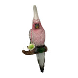 Max Simulation Parrot Bird Sculpture, Wall Hanging D