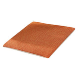 Max Indoor Chair Seat Sofa Pads Office Cushions Orange 40x40 Memory Foam