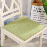 Max Indoor Chair Seat Sofa Pads Office Cushions Green 40x40 Hard Cotton