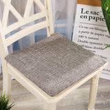 Max Indoor Chair Seat Sofa Pads Office Cushions Light Coffe 40x40  Hard Cotton