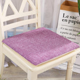 Max Square Indoor Chair Seat Sofa Pads Office Cushion Purple 40x40 Memory Foam