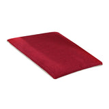 Max Square Indoor Chair Seat Sofa Pads Office Cushion Red  40x40 Memory Foam