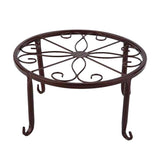Max Metal Plants Stand Flowerpot Holder Iron Art Pot Vase Holder Shelf Bronze