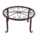 Max Metal Plants Stand Flowerpot Holder Iron Art Pot Vase Holder Shelf Bronze