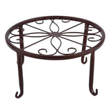 Max Metal Plants Stand Flowerpot Holder Iron Art Pot Vase Holder Shelf Bronze