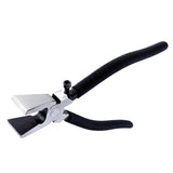 Max 8 Inch Glass Breaker Plier Flat Nozzle Stained Glass Running Pliers Tools