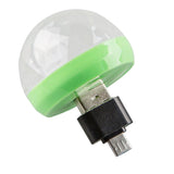 Max Crystal Voice Control Small Magic Ball Light RGB Mobile Phone Stage Light 1