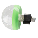 Max Crystal Voice Control Small Magic Ball Light RGB Mobile Phone Stage Light 1