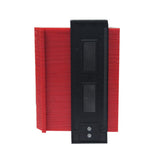 Max 125mm Irregular Profile Measuring Gauge Contour Duplication Gauge - Red