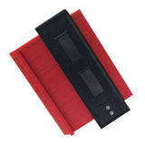 Max 125mm Irregular Profile Measuring Gauge Contour Duplication Gauge - Red