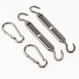 Max Quadrilateral Sun Shade Sail Stainless Steel Hardware Installation Kit 5mm