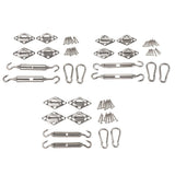 Max Quadrilateral Sun Shade Sail Stainless Steel Hardware Installation Kit 5mm