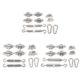 Max Quadrilateral Sun Shade Sail Stainless Steel Hardware Installation Kit 5mm