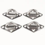 Max Quadrilateral Sun Shade Sail Stainless Steel Hardware Installation Kit 8mm
