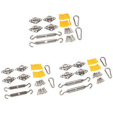 Max Quadrilateral Sun Shade Sail Stainless Steel Hardware Installation Kit 5mm