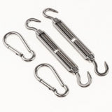 Max Quadrilateral Sun Shade Sail Stainless Steel Hardware Installation Kit 5mm