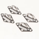 Max Quadrilateral Sun Shade Sail Stainless Steel Hardware Installation Kit 6mm