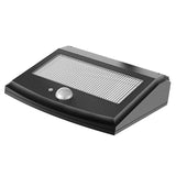 Max 1pc LED Outdoor Solar Wall Light Motion Sensor Solar Lamp Black  White Light