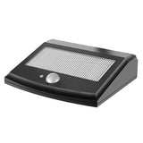 Max 1pc LED Outdoor Solar Wall Light Motion Sensor Solar Lamp Black  White Light