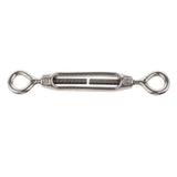 Max Stainless Steel Turnbuckle Wire Rope Tensioner Hook Eye Rigging Screw M4
