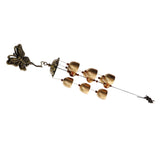 Max Brass Wind Chimes with Bells Outdoor Garden Home Decor Ornament  9 Bells