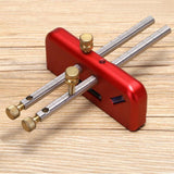 Max Aluminum Alloy Marking Gauge Woodworking Scriber DIY Hand Scribing