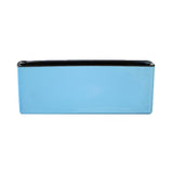 Max Self Watering Traditional Round Planter Pot  Blue