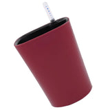 Max Self Watering Traditional Round Planter Pot  Red