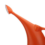 Max Lightweight Watering Can Garden Plants Indoor Outdoor 3L Orange with Rose